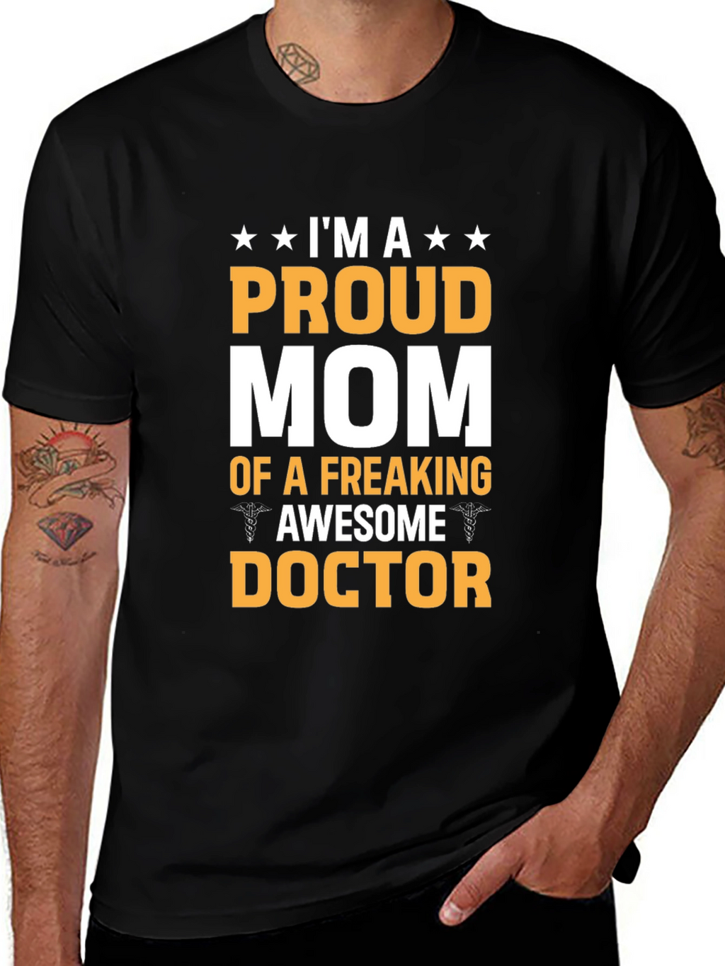 Proud Mom Doctor Graphic Tee