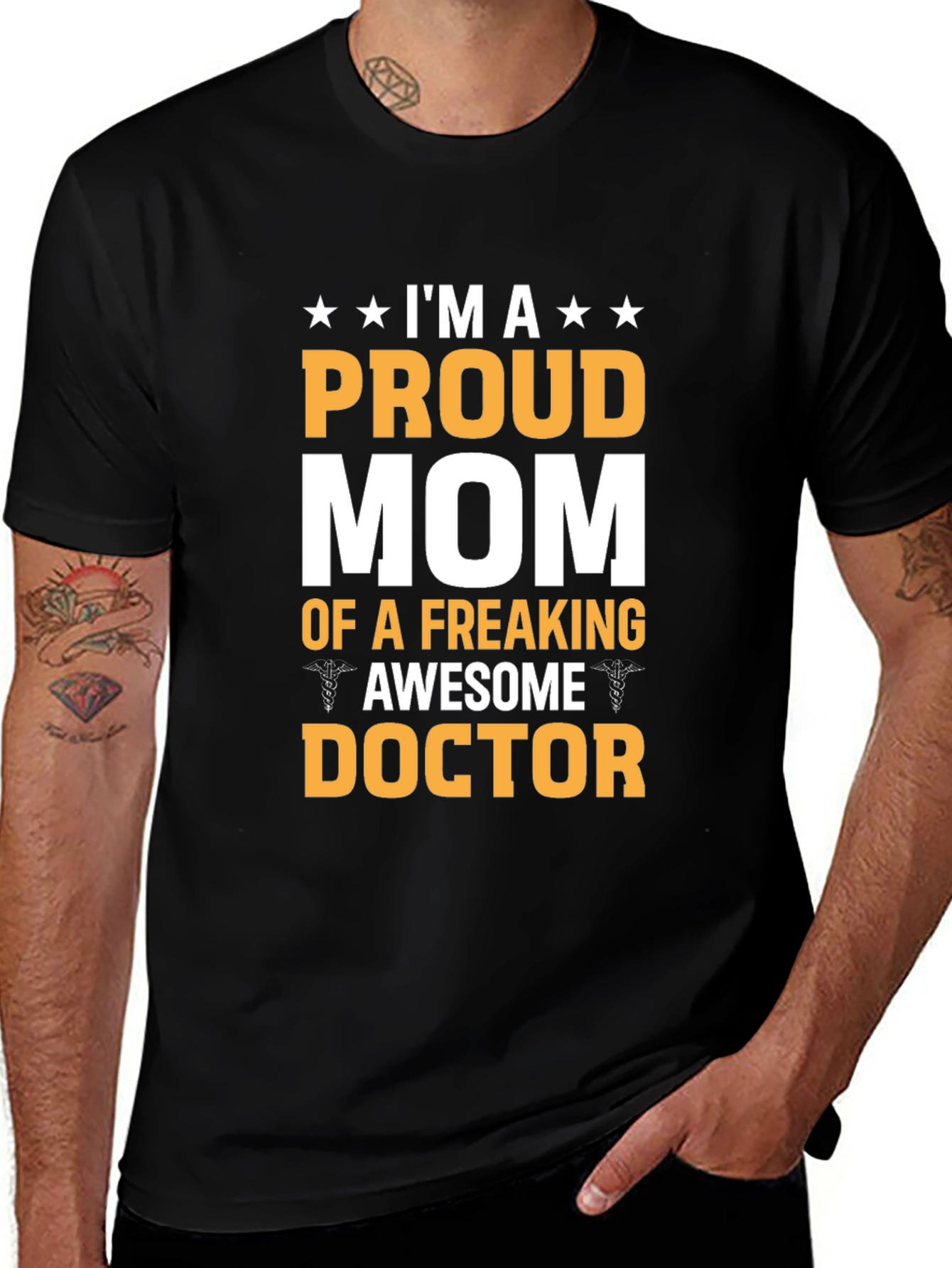 Proud Mom Doctor Graphic Tee
