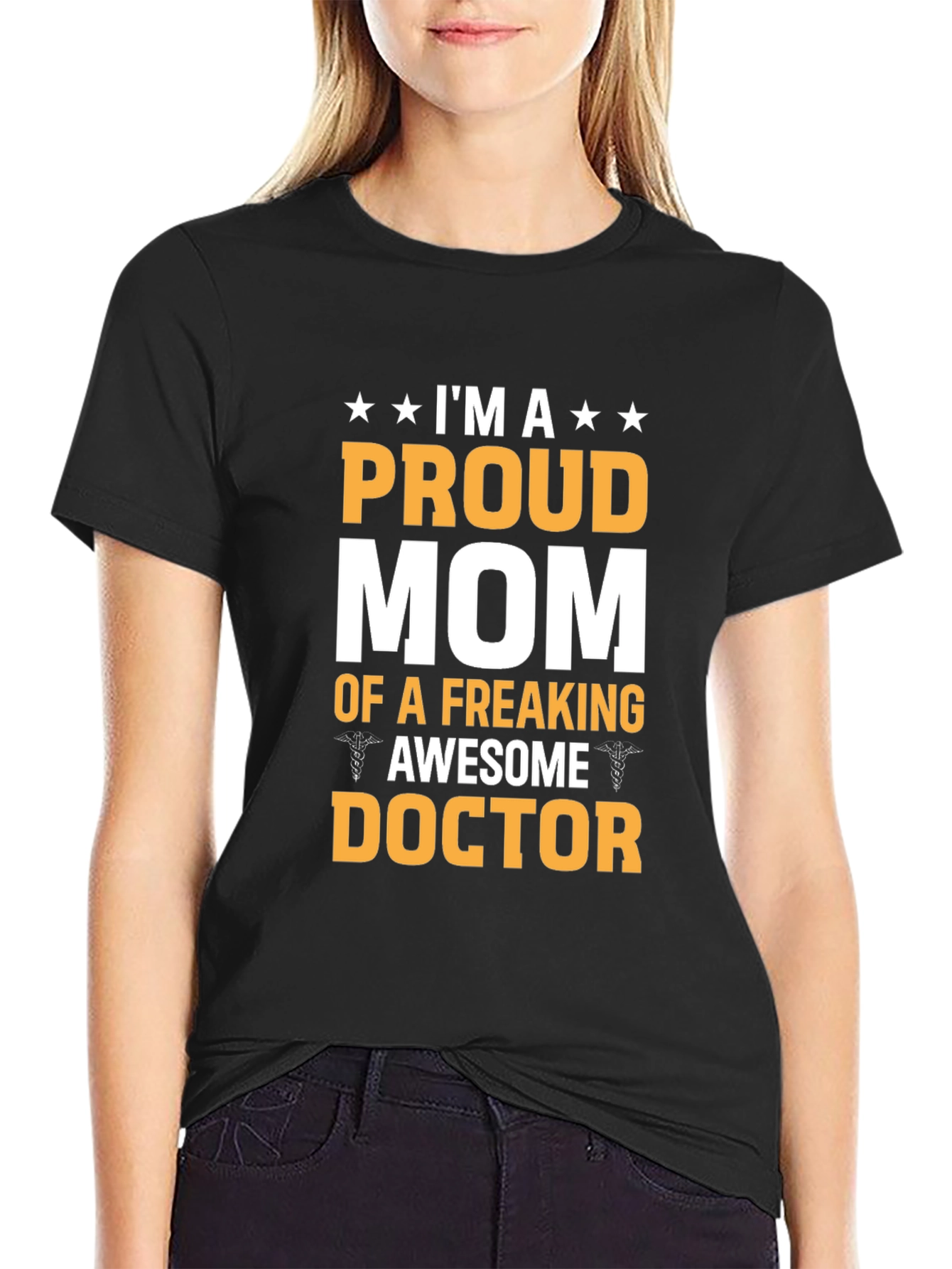Proud Mom Doctor Graphic Tee