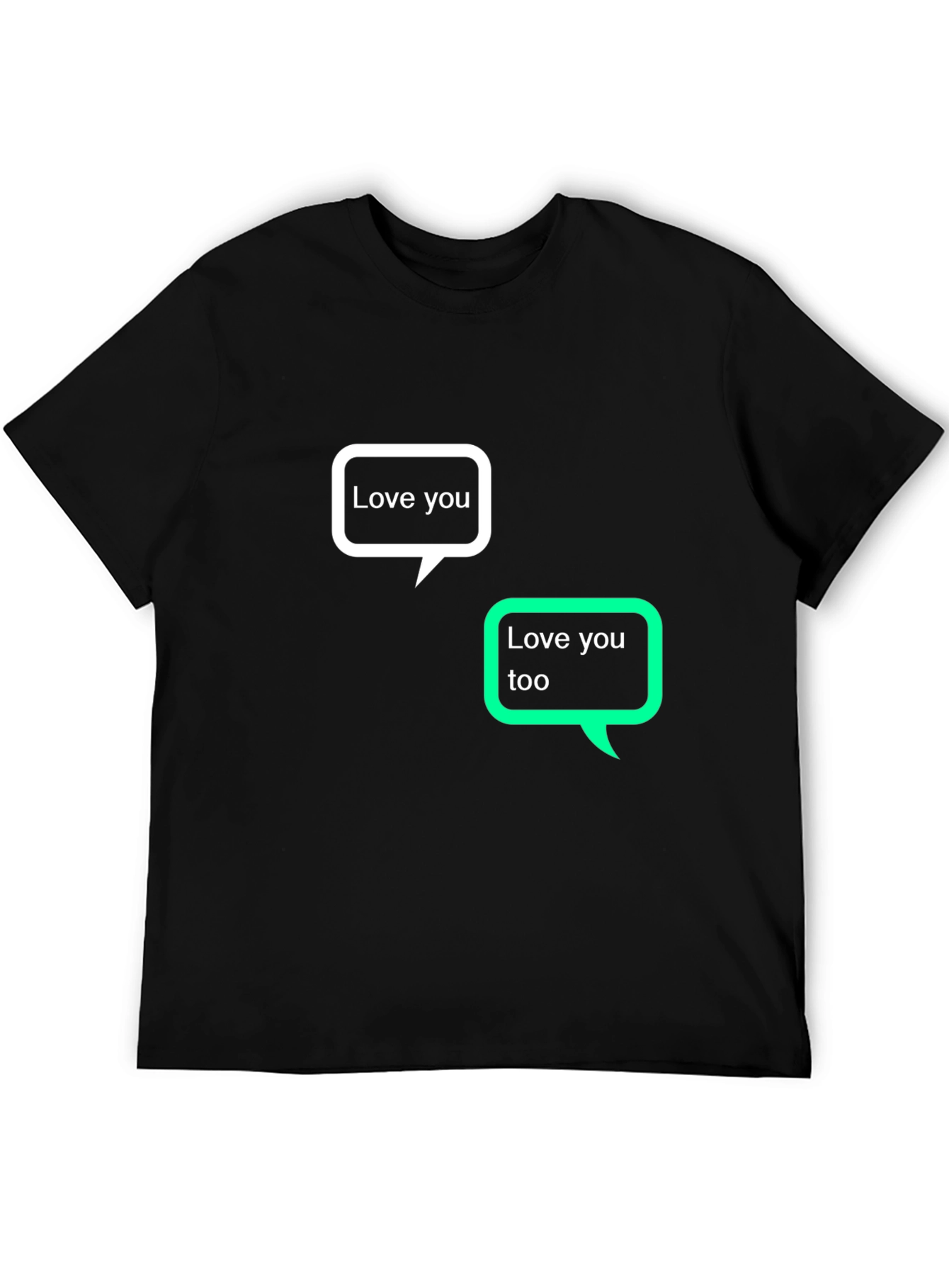 Love You Text Bubble T-Shirt