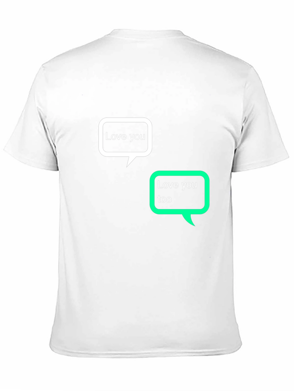 Love You Text Bubble T-Shirt