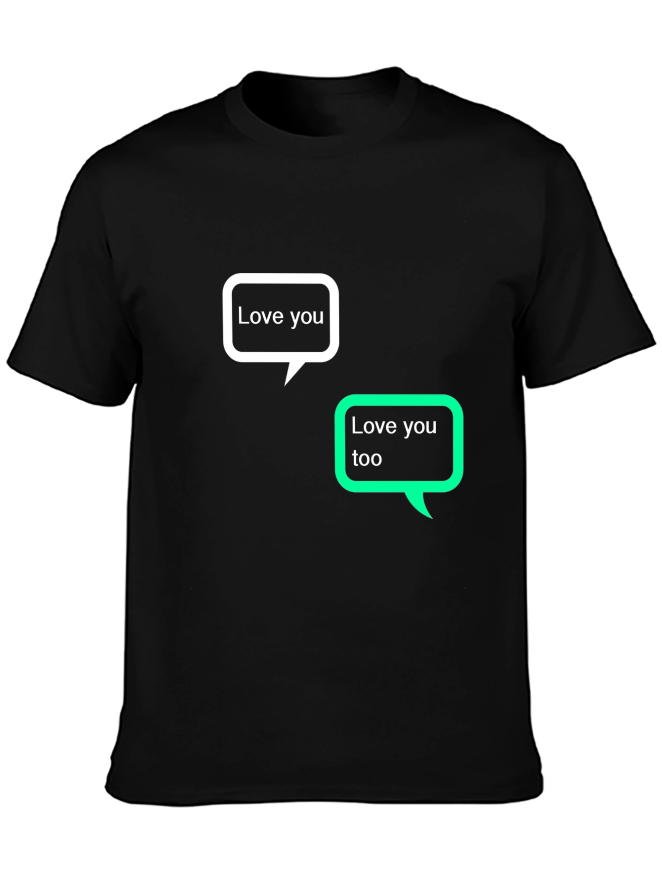 Love You Text Bubble T-Shirt