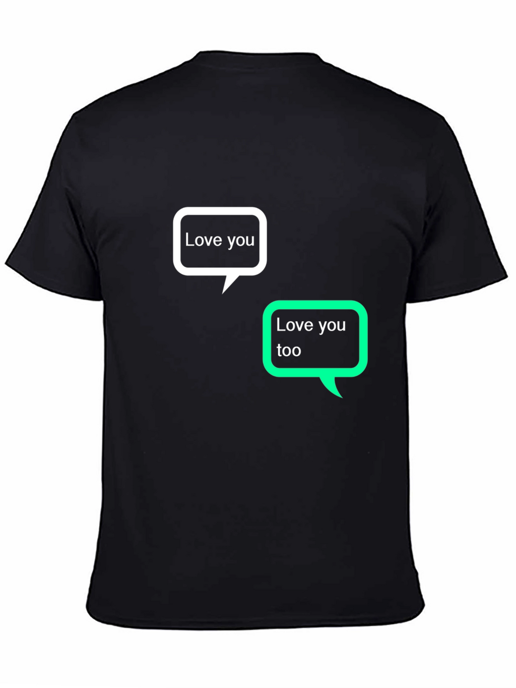Love You Text Bubble T-Shirt