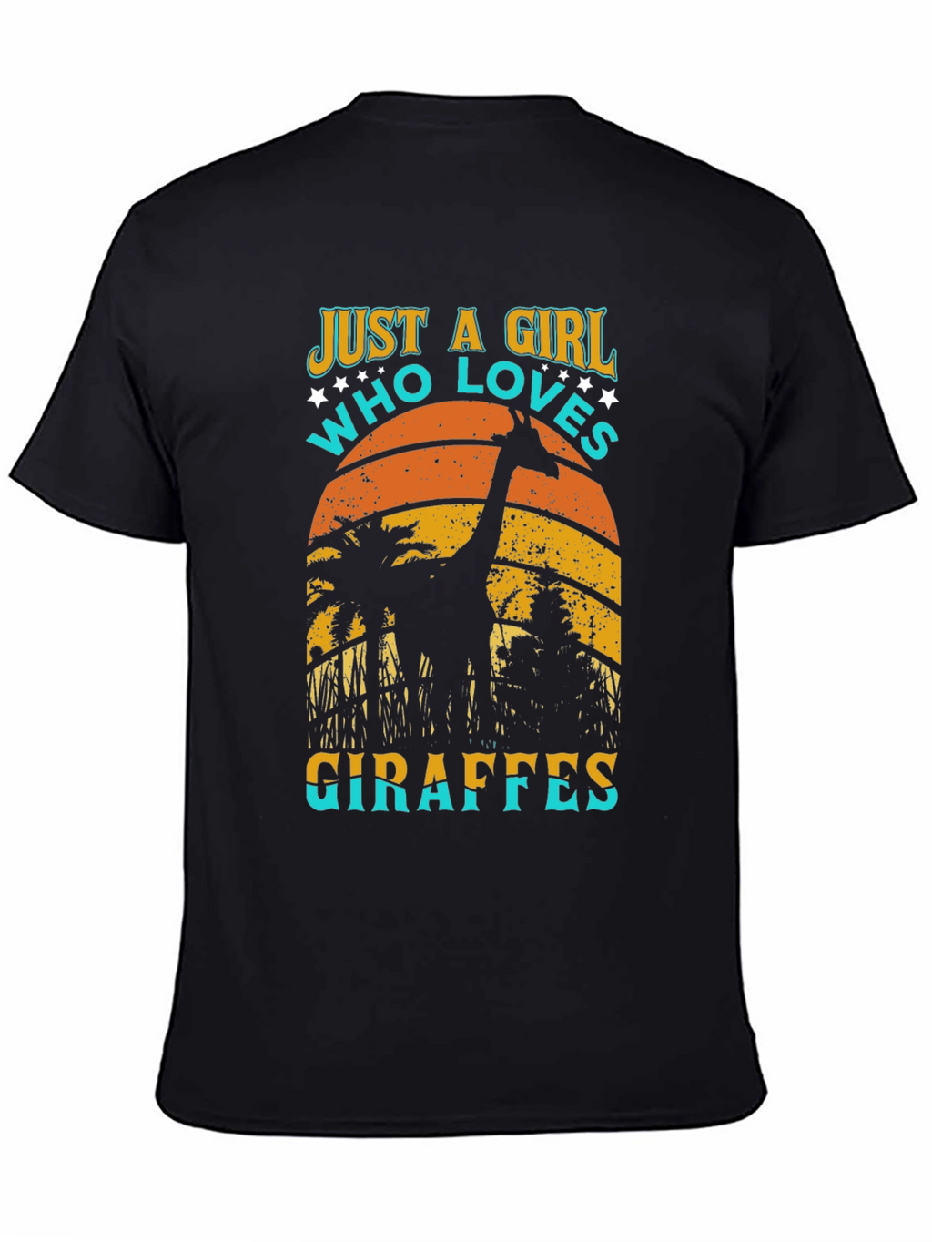 Just A Girl Who Loves Giraffes T-Shirt