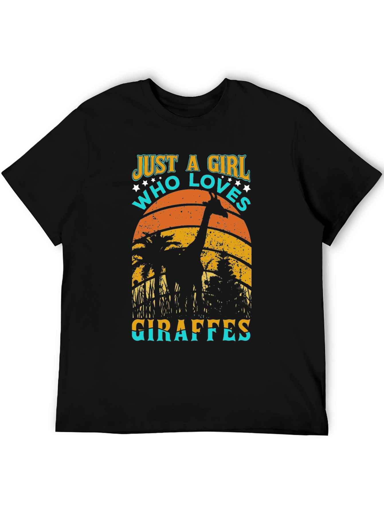 Just A Girl Who Loves Giraffes T-Shirt