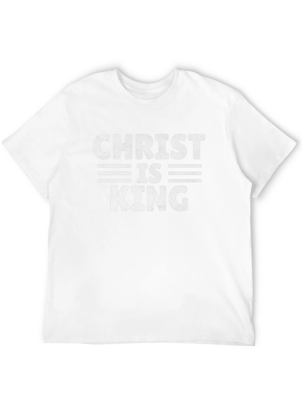 Christ is King Graphic Tee - Black Religious T-Shirt