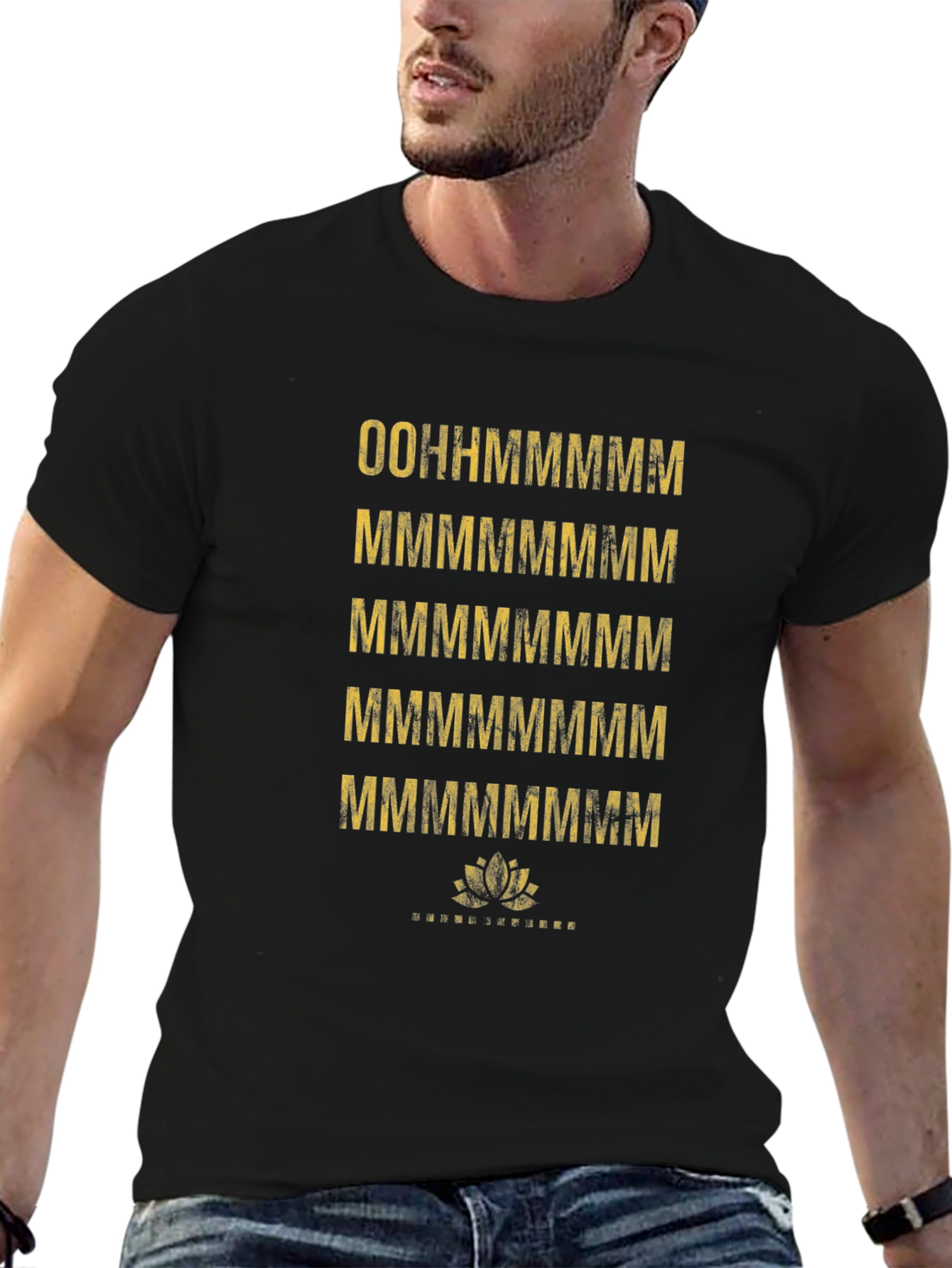 Oohhmmmmm Mens Graphic Tee - Black