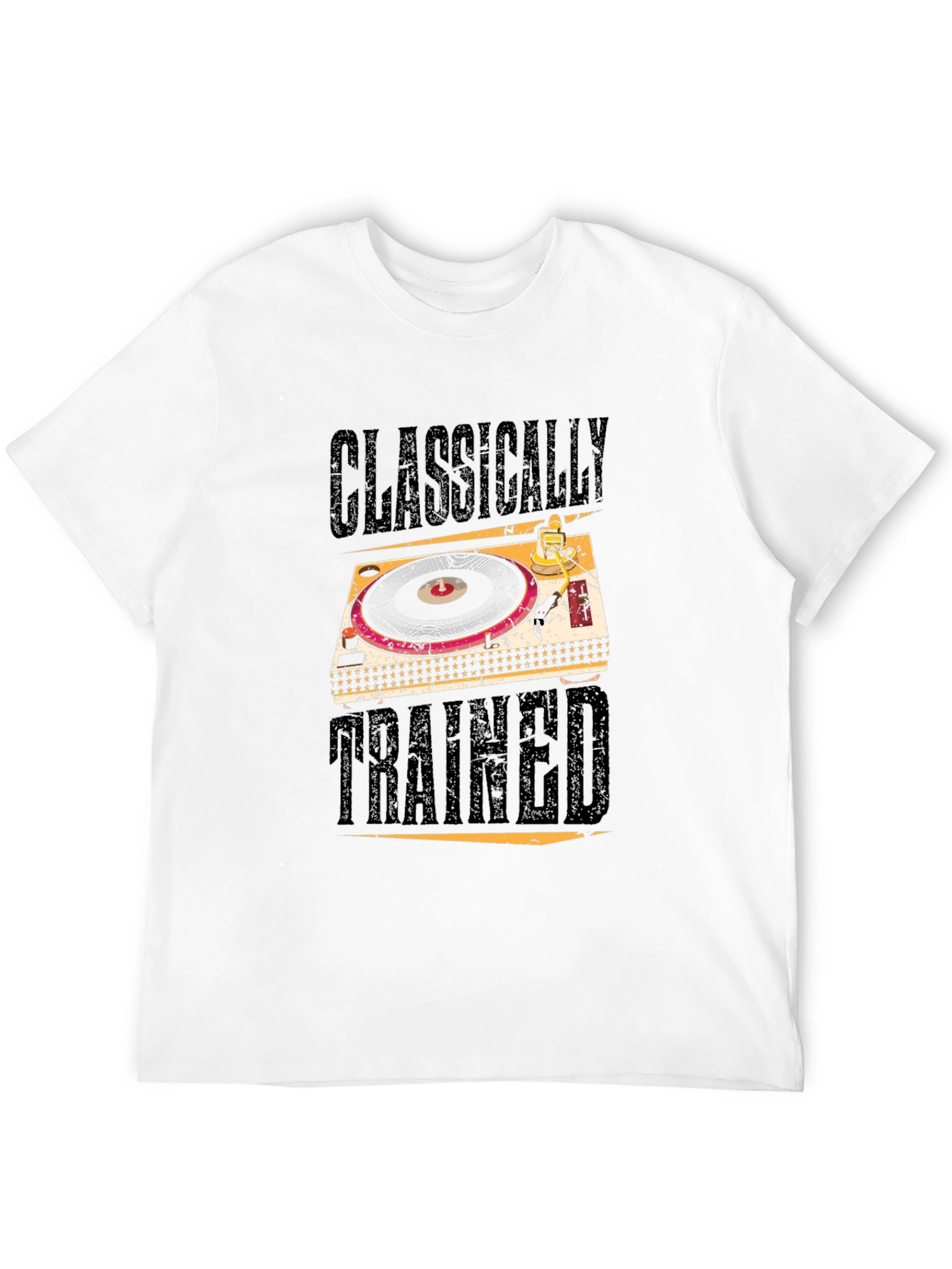 Classically Trained DJ Black Graphic Tee