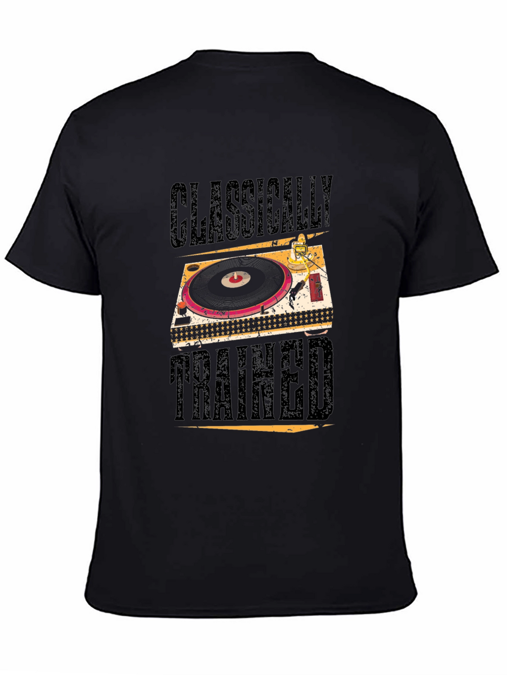 Classically Trained DJ Black Graphic Tee