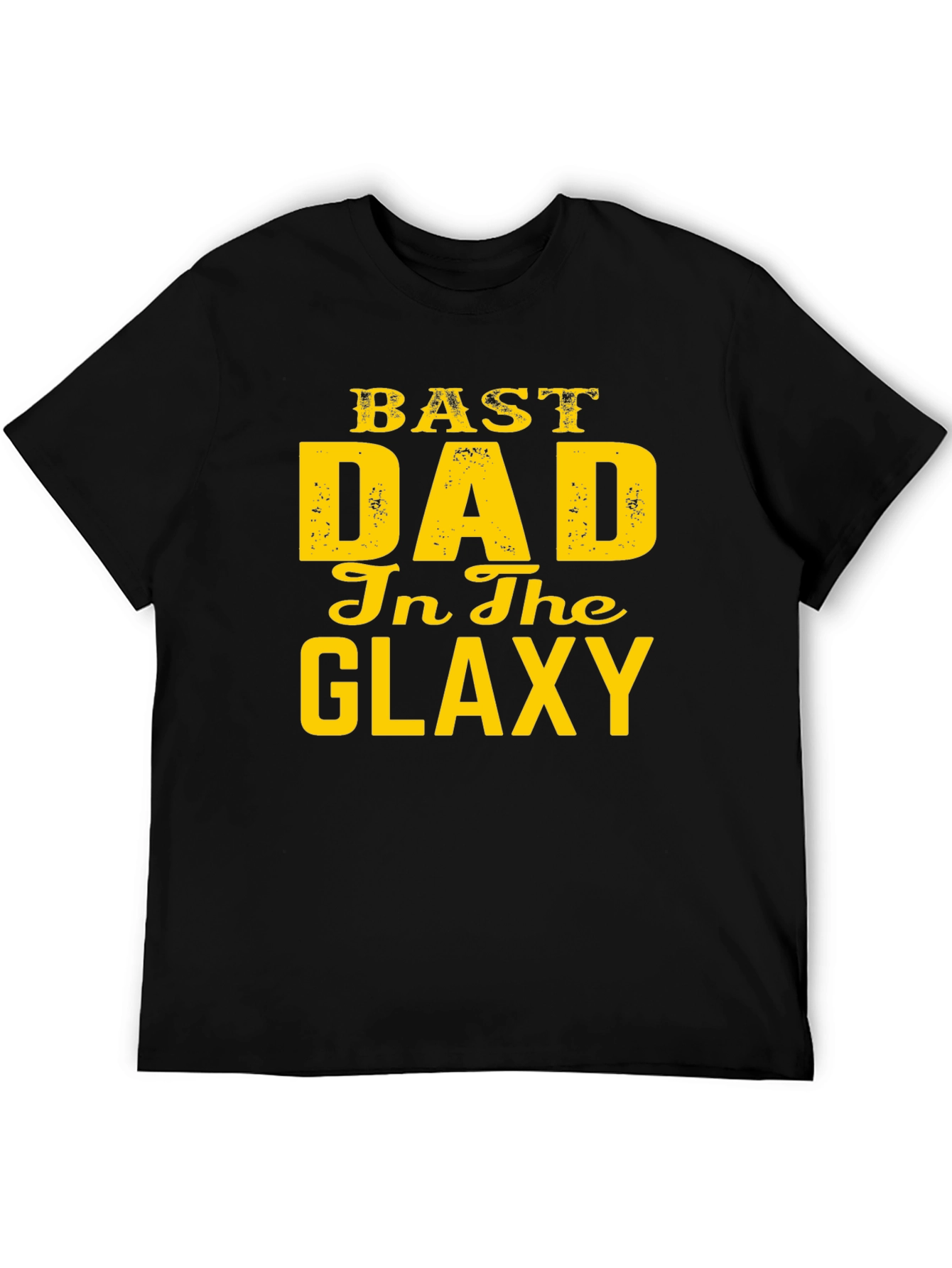Best Dad in the Galaxy Graphic Tee