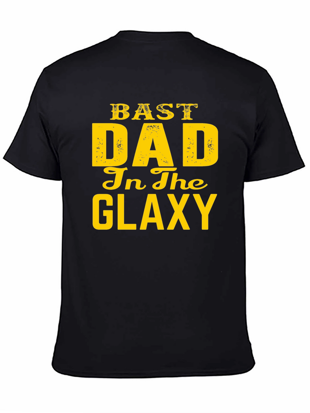 Best Dad in the Galaxy Graphic Tee