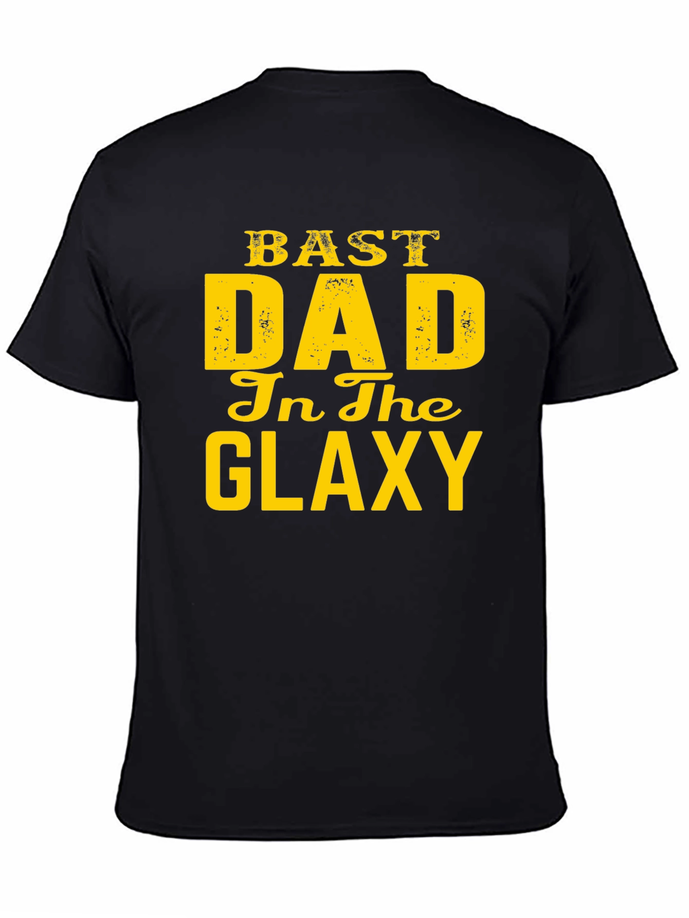 Best Dad in the Galaxy Graphic Tee