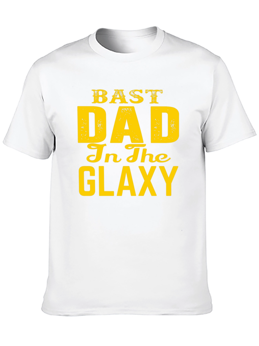 Best Dad in the Galaxy Graphic Tee
