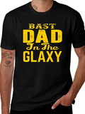 Best Dad in the Galaxy Graphic Tee