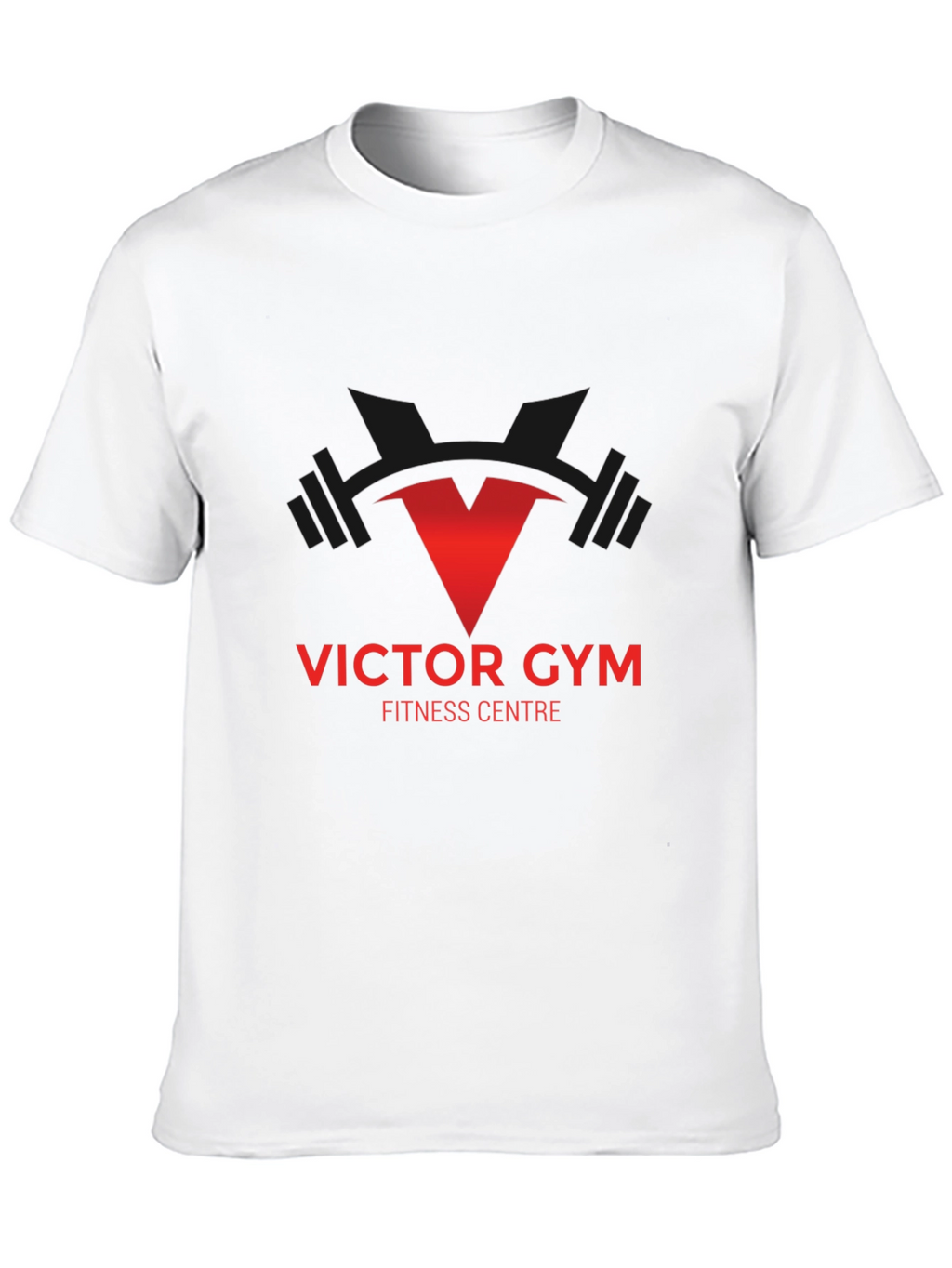 Victor Gym Fitness Centre T-Shirt - Black
