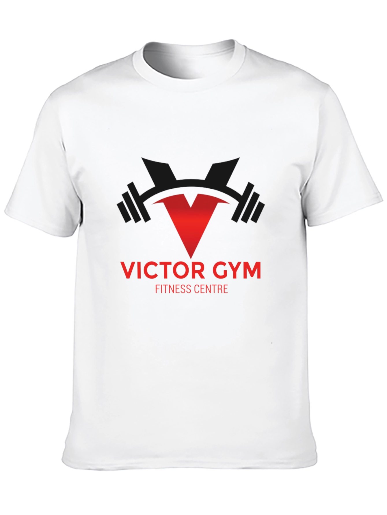 Victor Gym Fitness Centre T-Shirt - Black