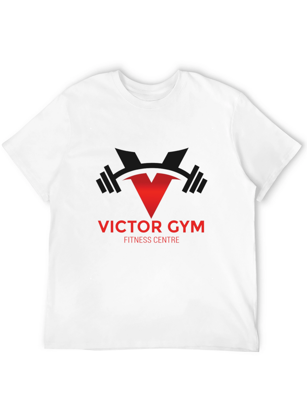 Victor Gym Fitness Centre T-Shirt - Black