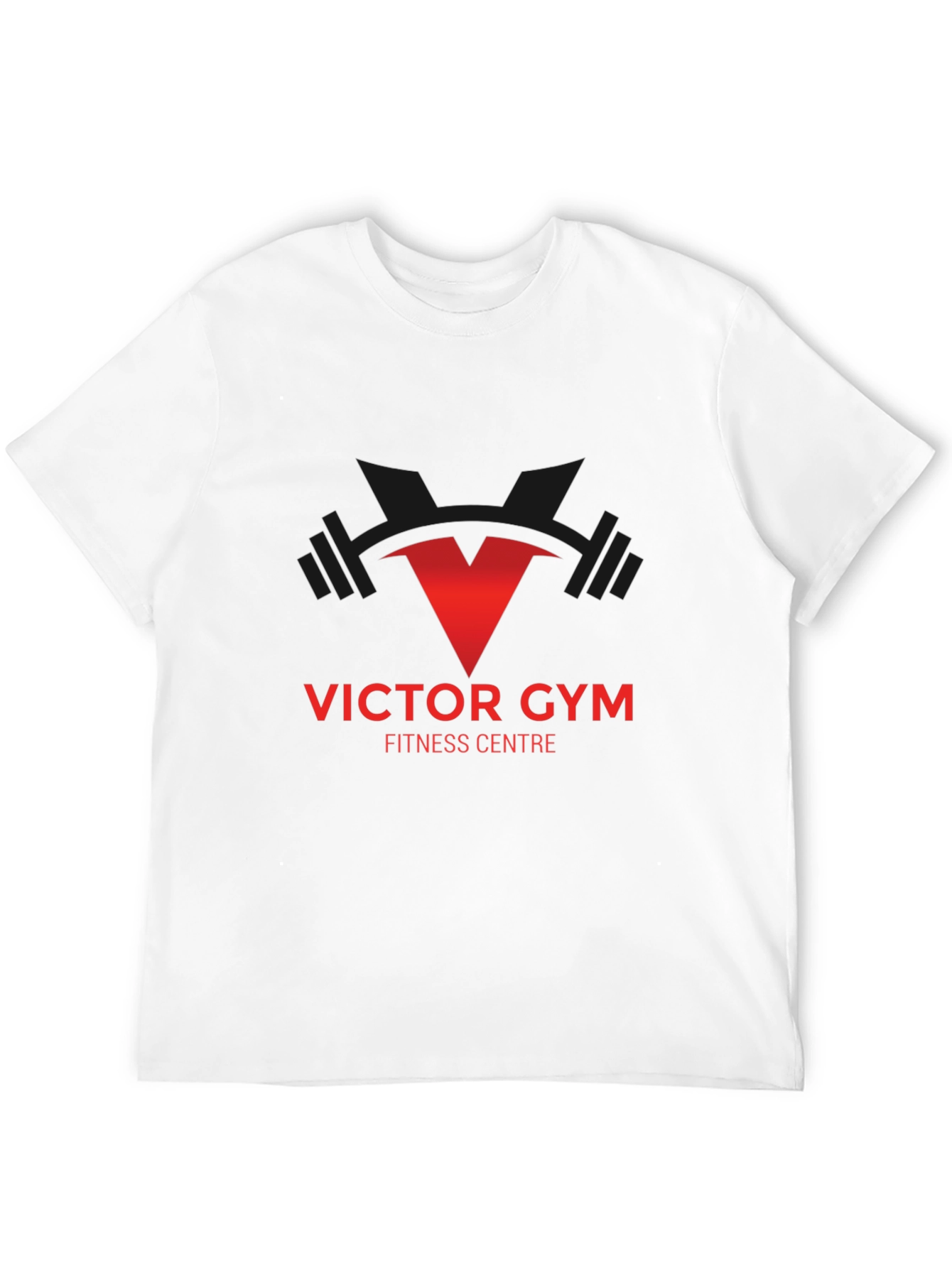 Victor Gym Fitness Centre T-Shirt - Black