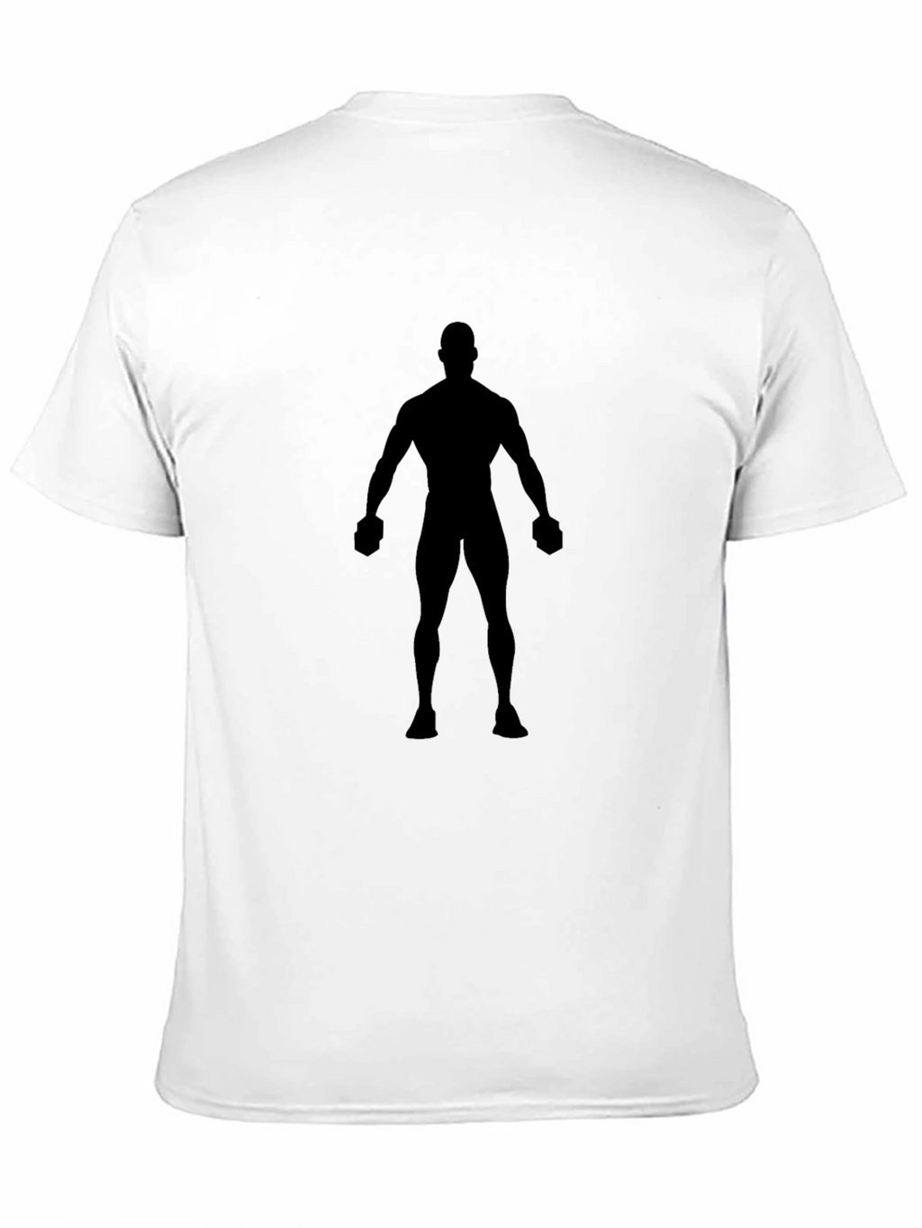 Silhouette Graphic Tee - Black Cotton Blend