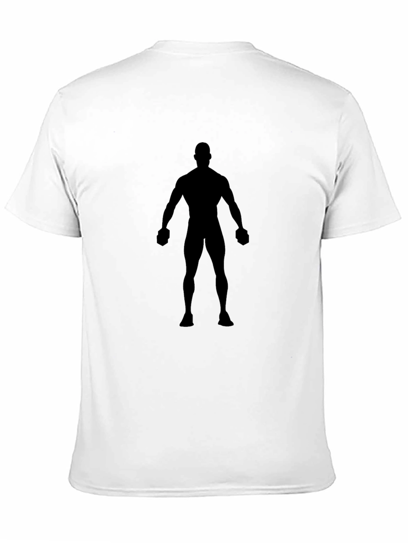 Silhouette Graphic Tee - Black Cotton Blend