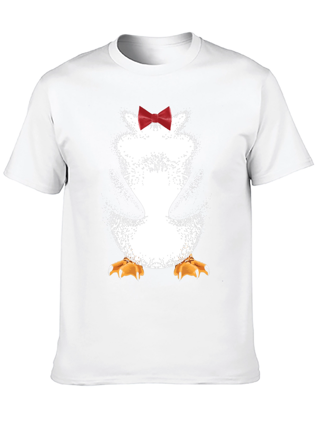 Penguin Bowtie Graphic Tee - Mens Novelty T-Shirt