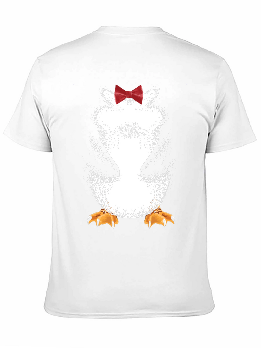 Penguin Bowtie Graphic Tee - Mens Novelty T-Shirt