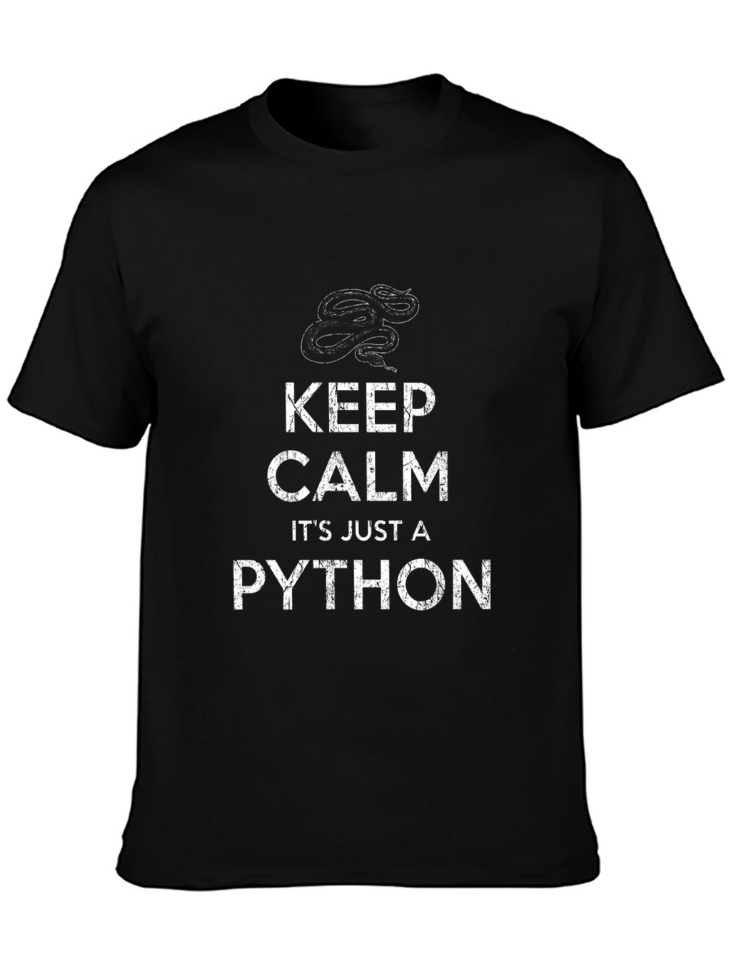 Keep Calm Its Just a Python T-Shirt