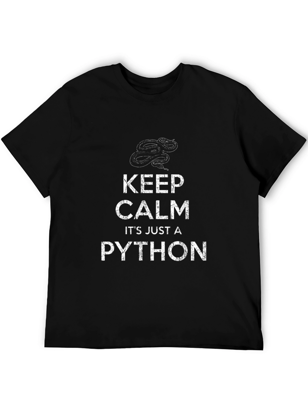 Keep Calm Its Just a Python T-Shirt
