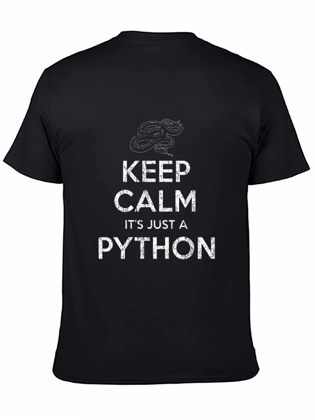 Keep Calm Its Just a Python T-Shirt