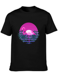 Retro Flamingo Graphic Tee