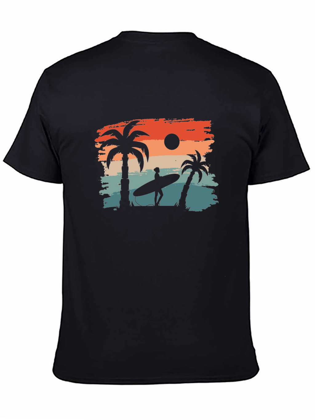 Sunset Surfer Graphic T-Shirt