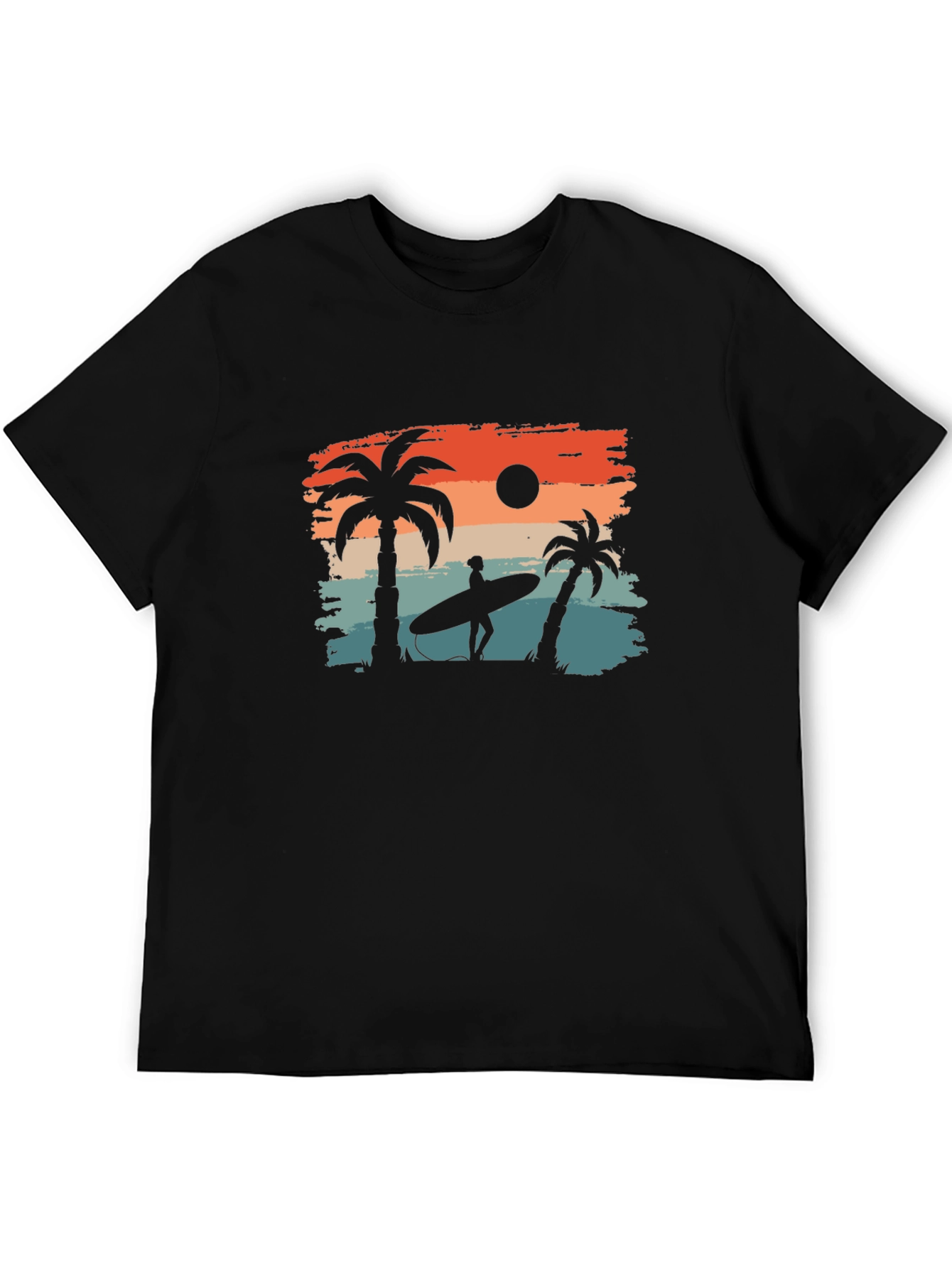 Sunset Surfer Graphic T-Shirt