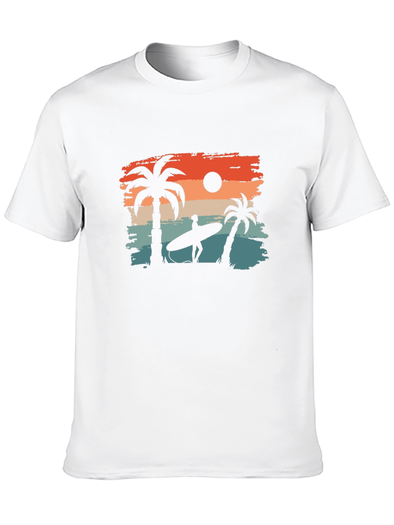 Sunset Surfer Graphic T-Shirt
