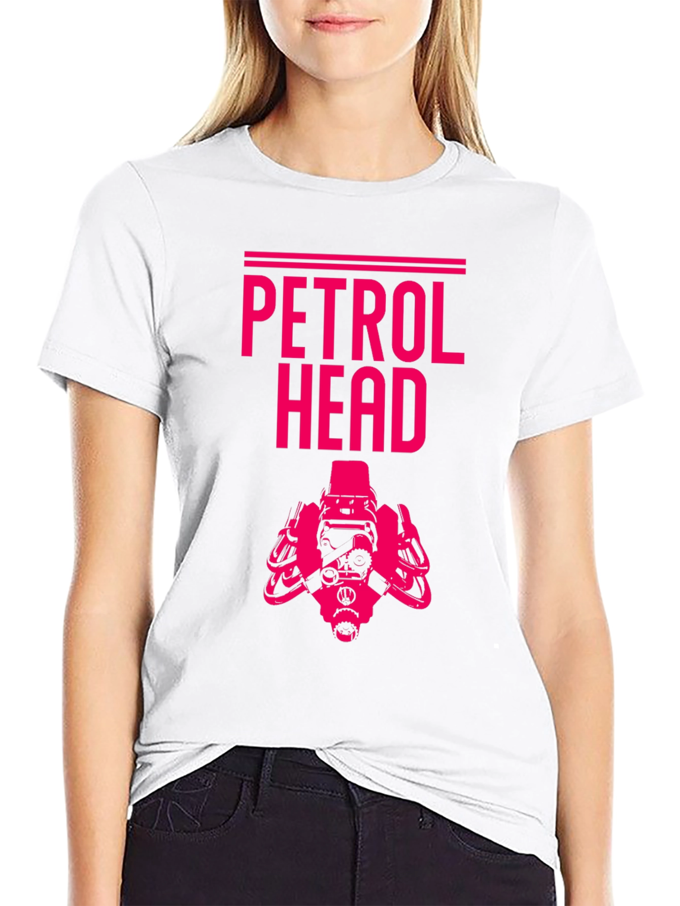 Petrol Head Graphic T-Shirt - Black