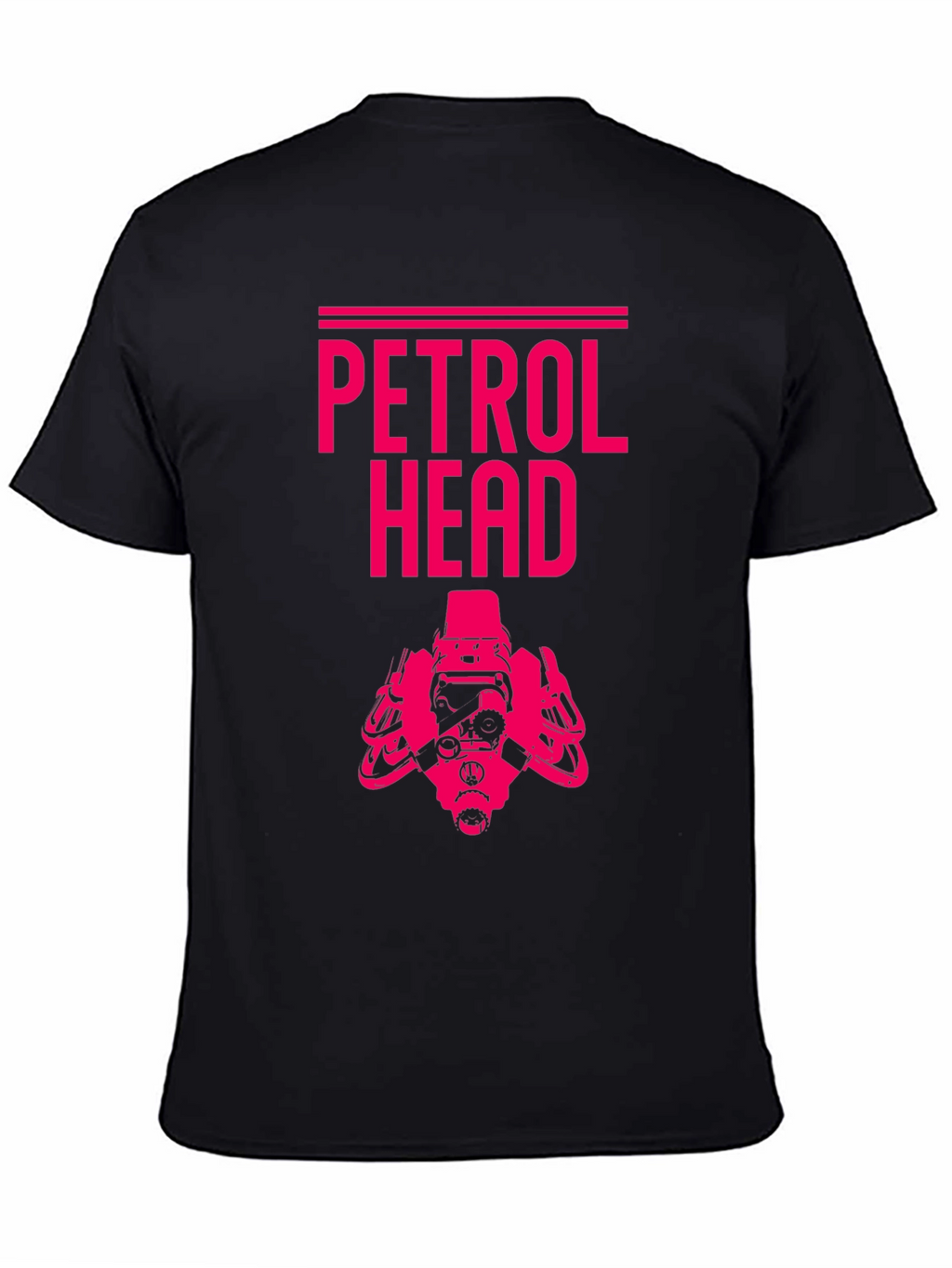Petrol Head Graphic T-Shirt - Black
