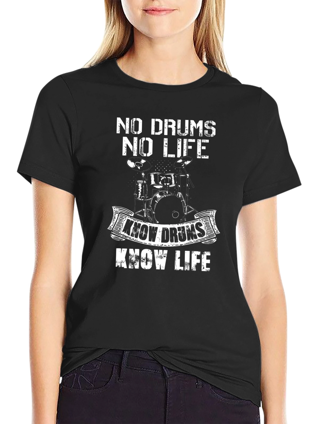 No Drums No Life T-Shirt