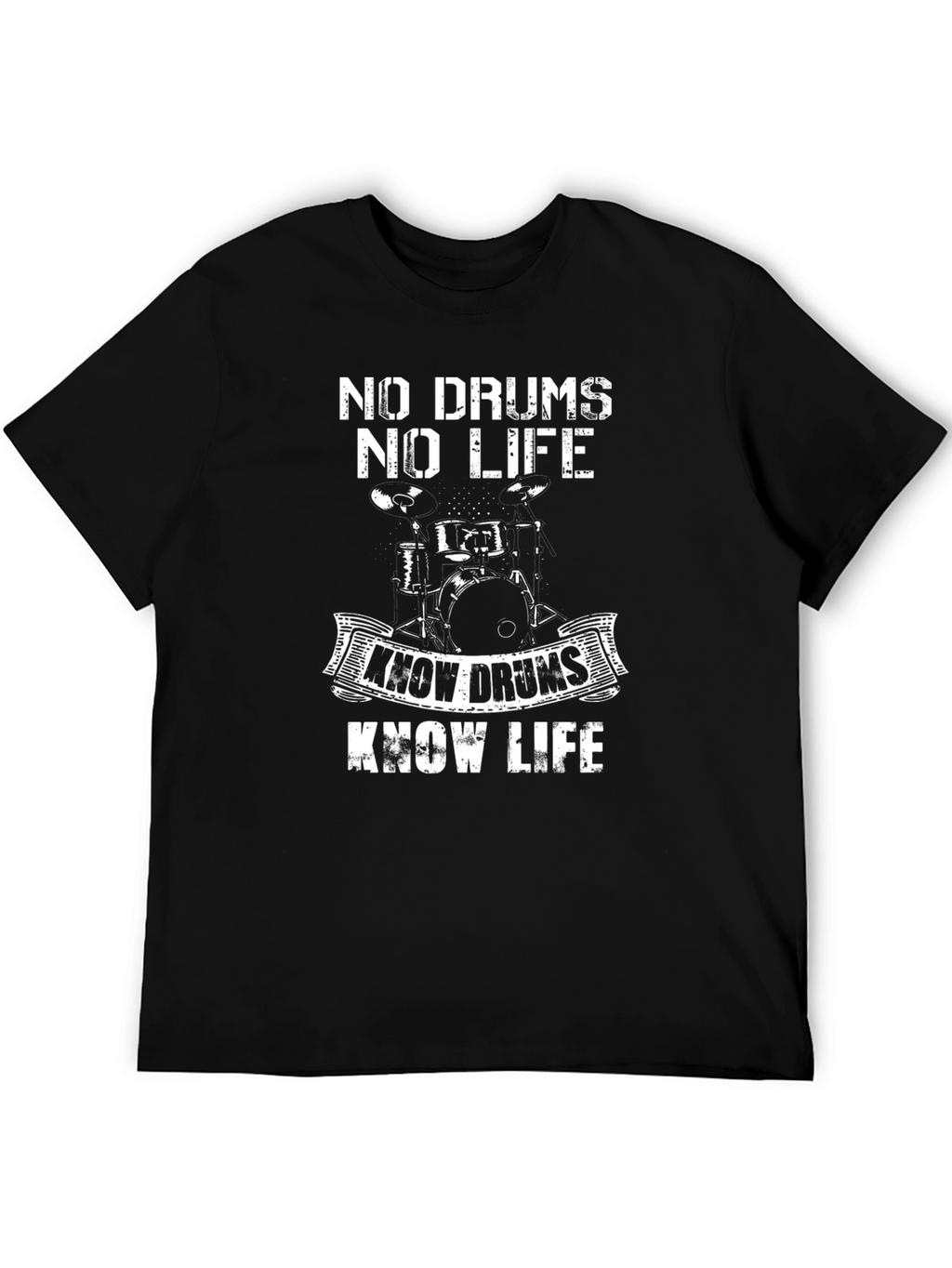 No Drums No Life T-Shirt