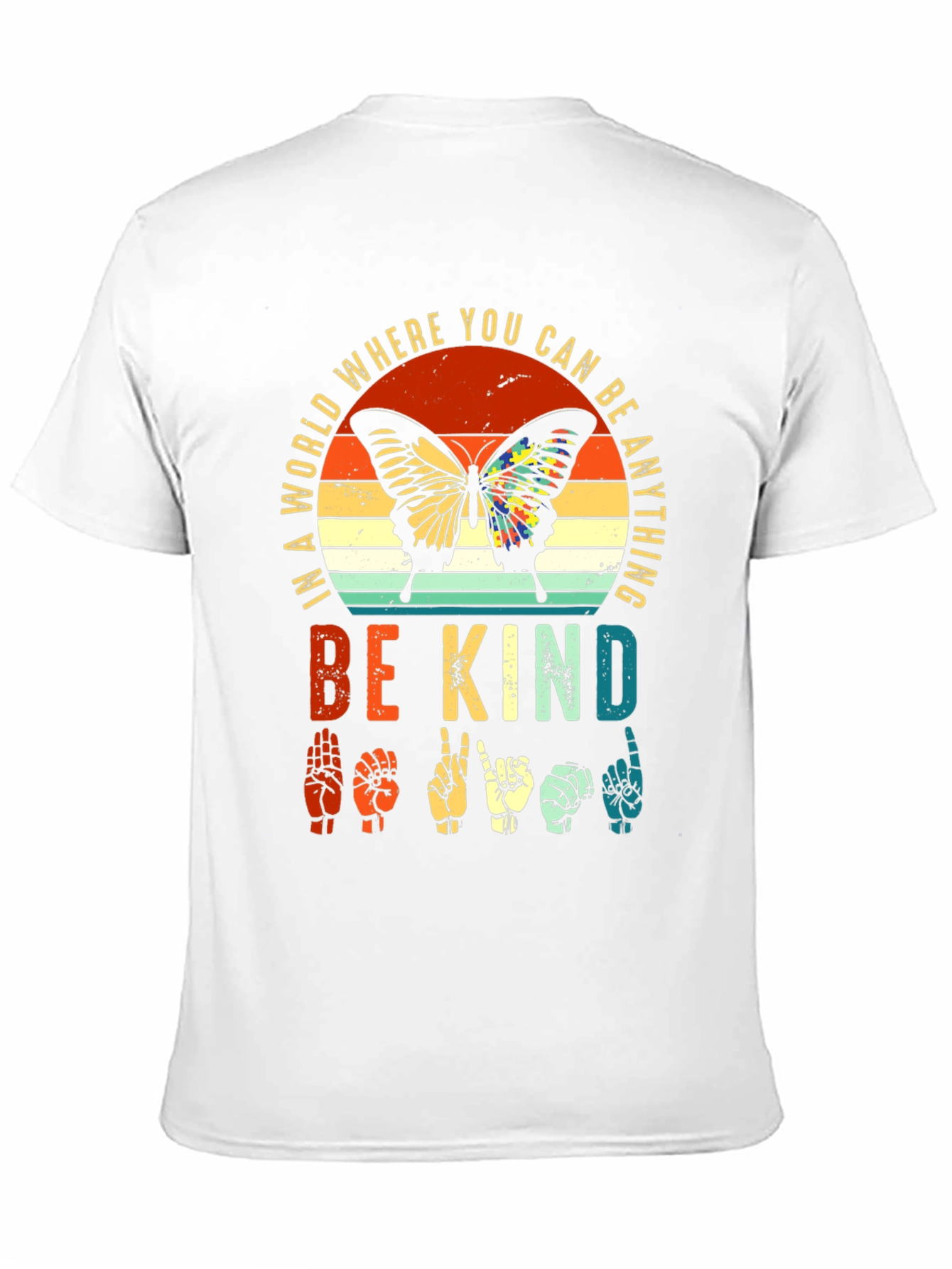 Be Kind Butterfly Graphic Tee