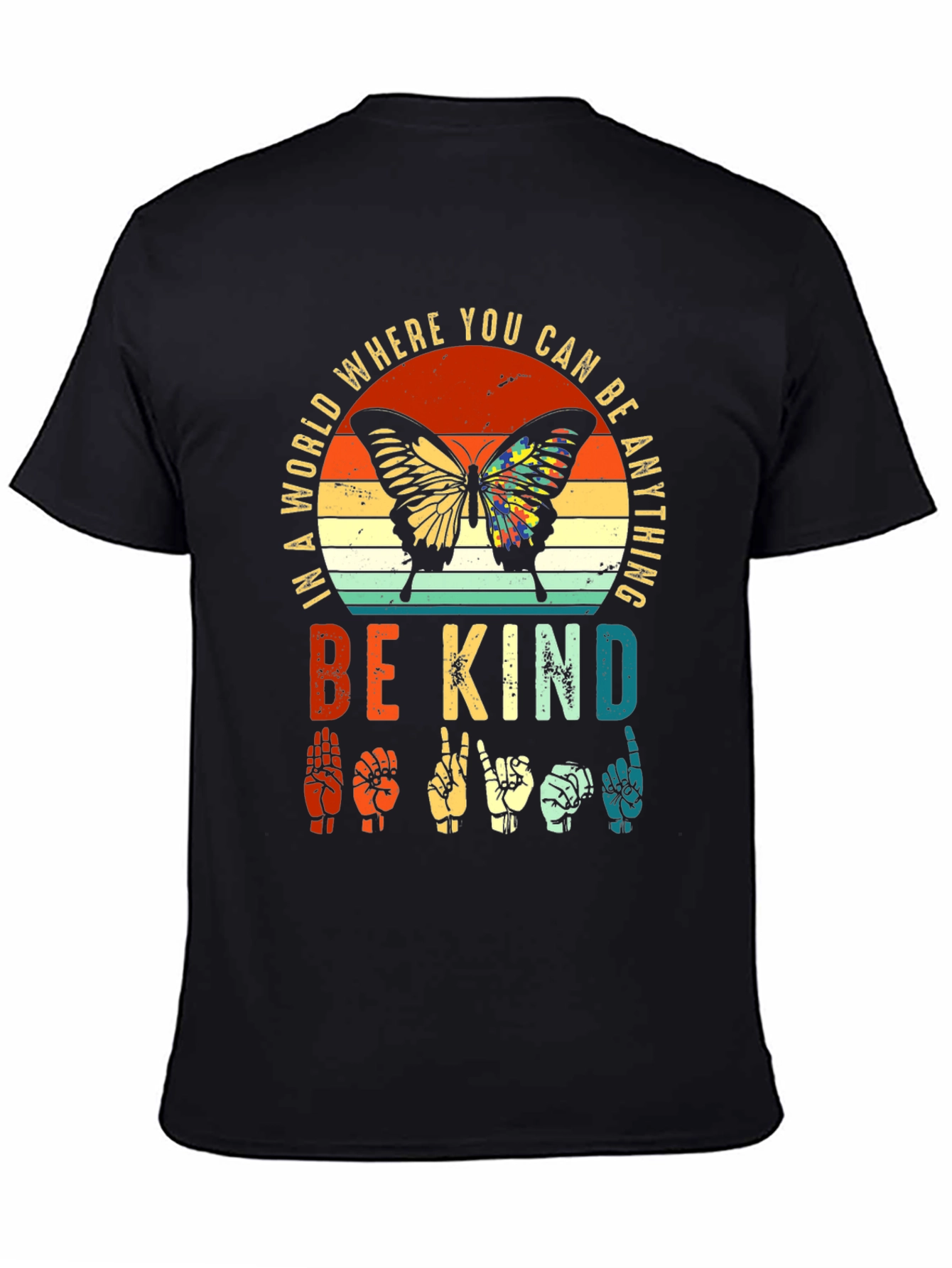 Be Kind Butterfly Graphic Tee