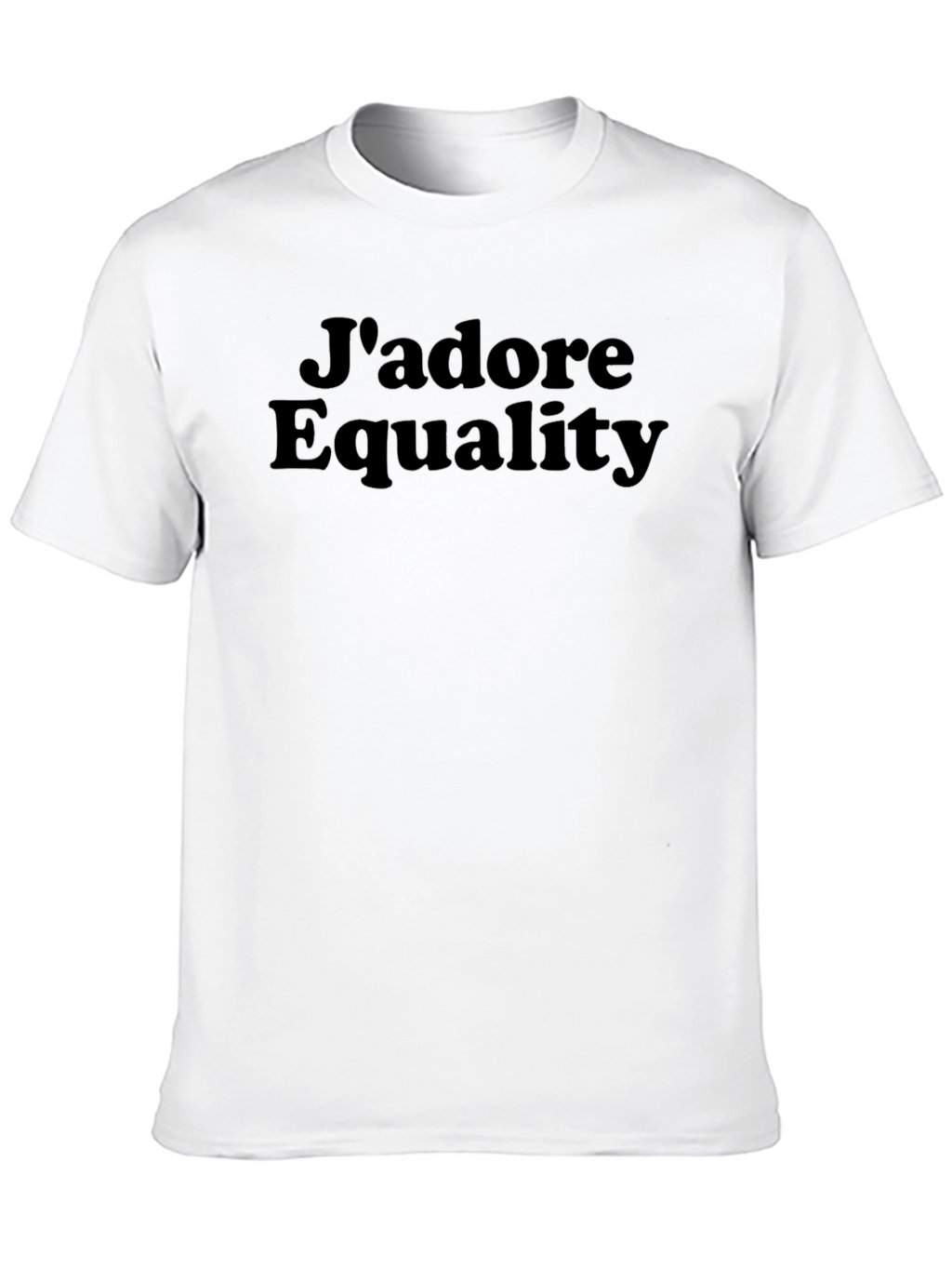 Jadore Equality - Classic Black Tee