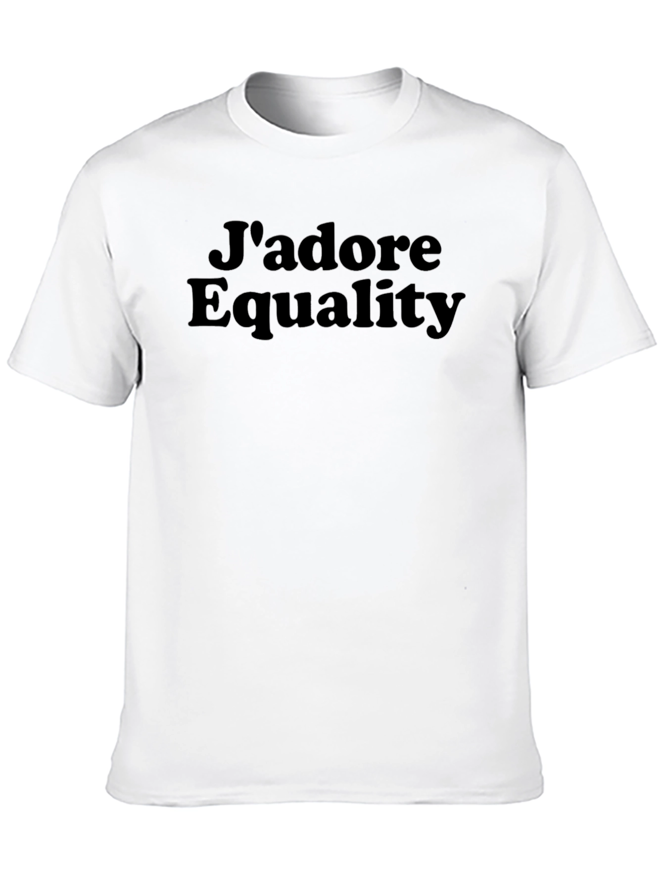 Jadore Equality - Classic Black Tee