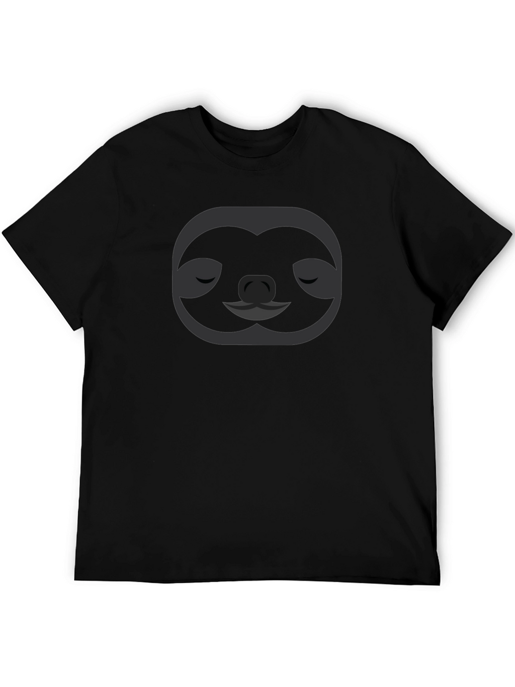 Cool Sloth Graphic Tee - Black Unisex T-Shirt