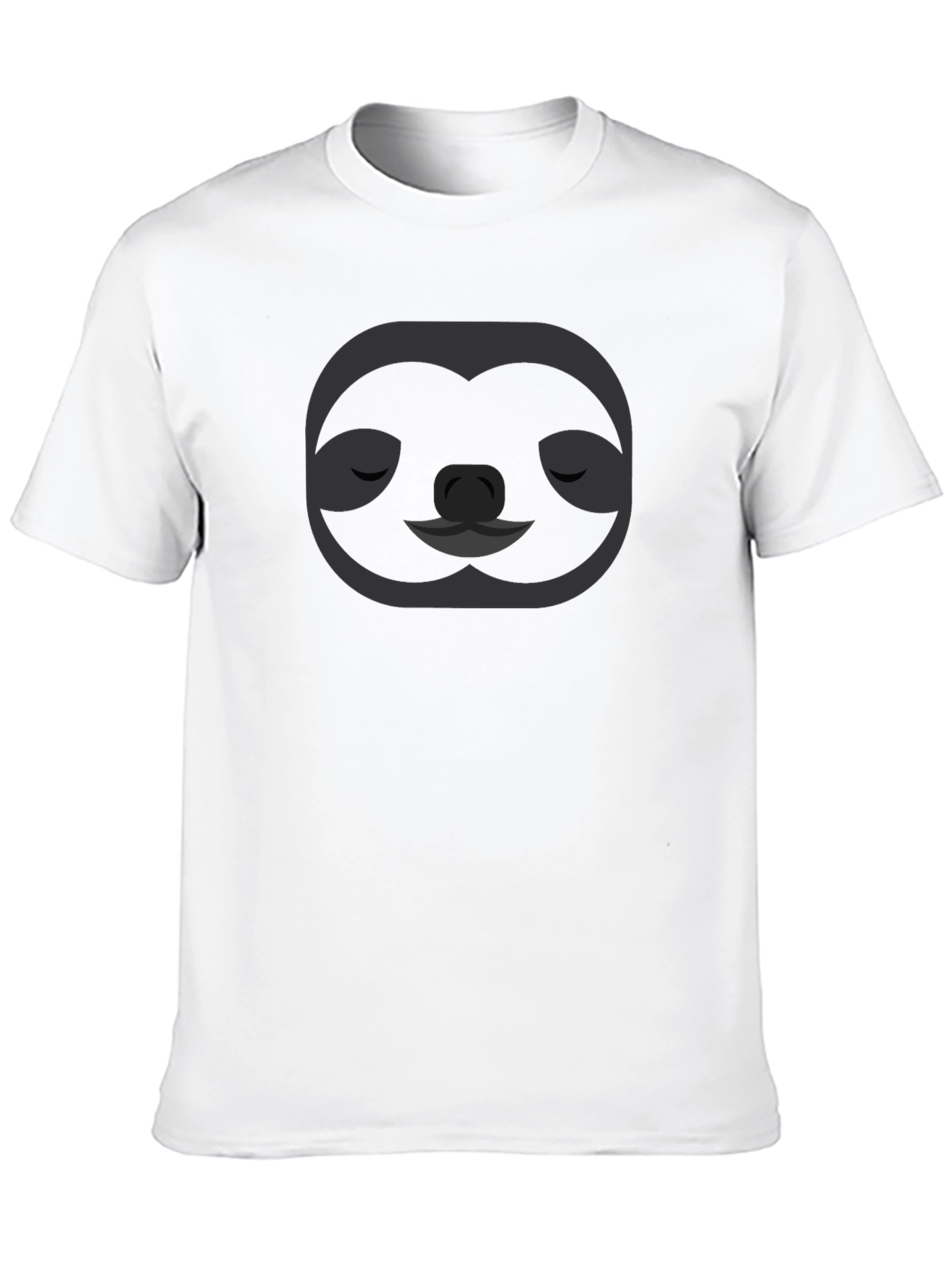 Cool Sloth Graphic Tee - Black Unisex T-Shirt