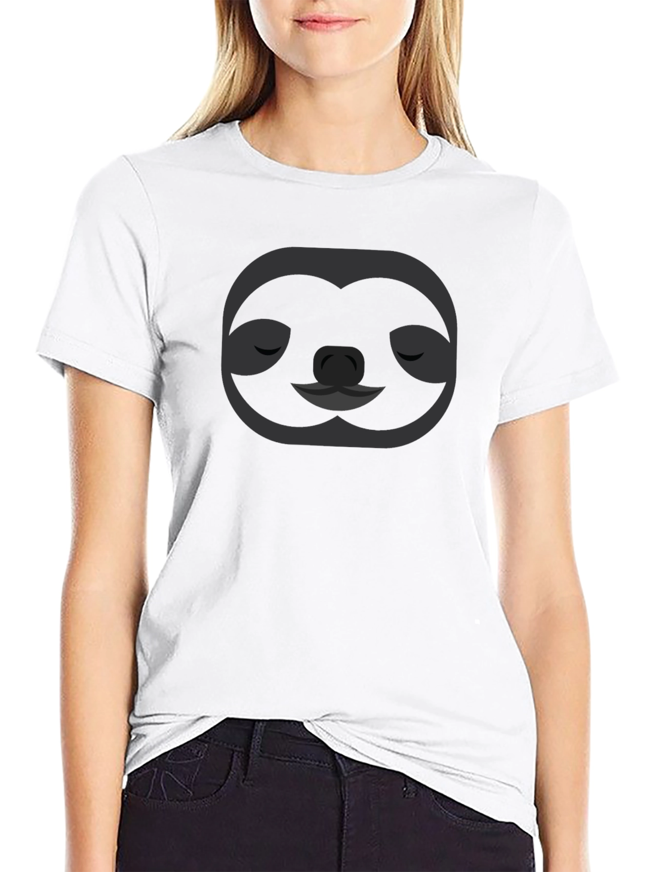 Cool Sloth Graphic Tee - Black Unisex T-Shirt