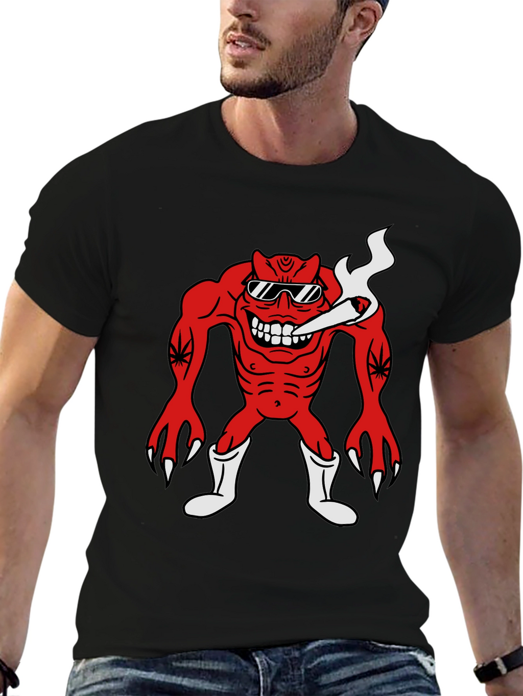 Red Devil T-Shirt - Unique Graphic Tee