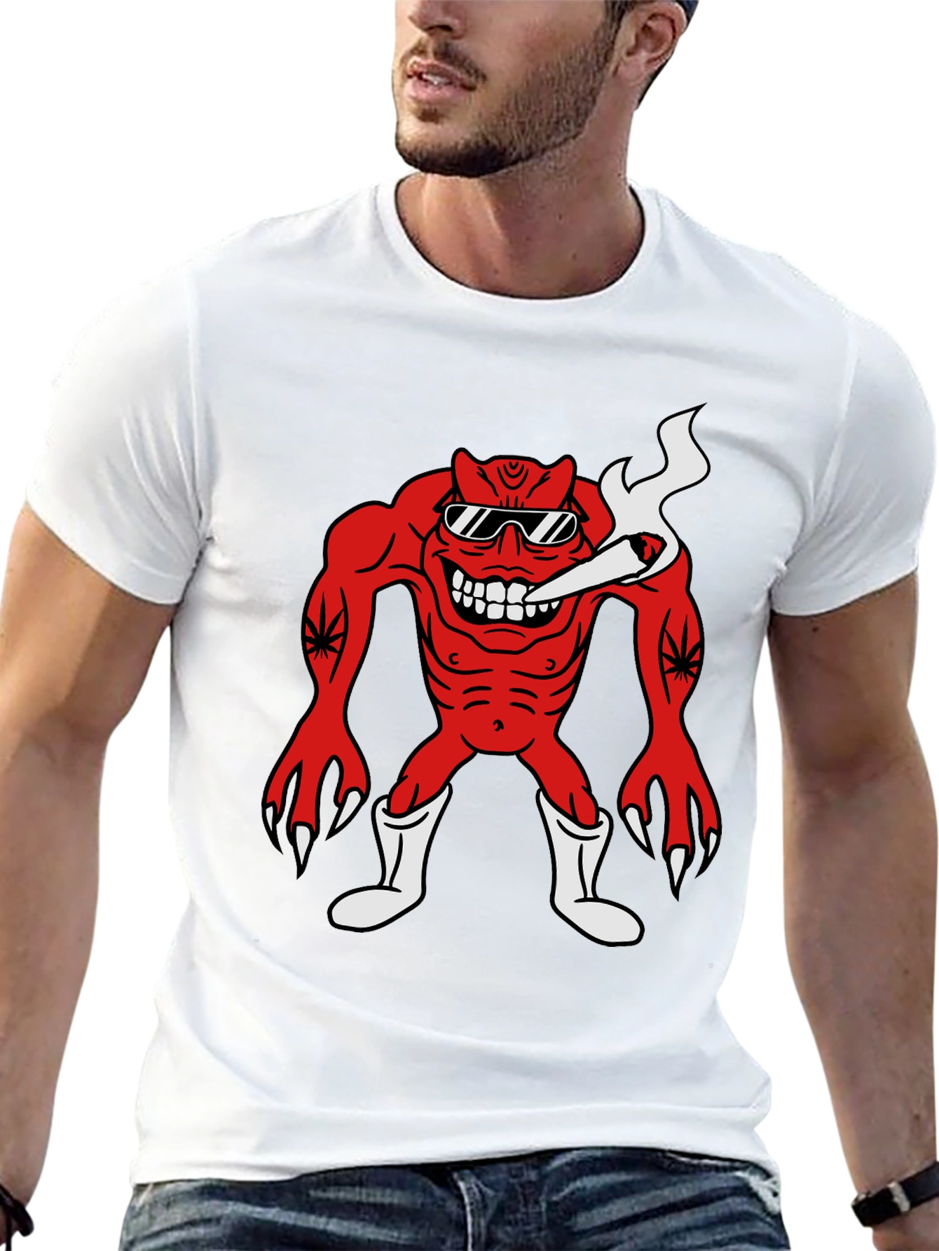 Red Devil T-Shirt - Unique Graphic Tee