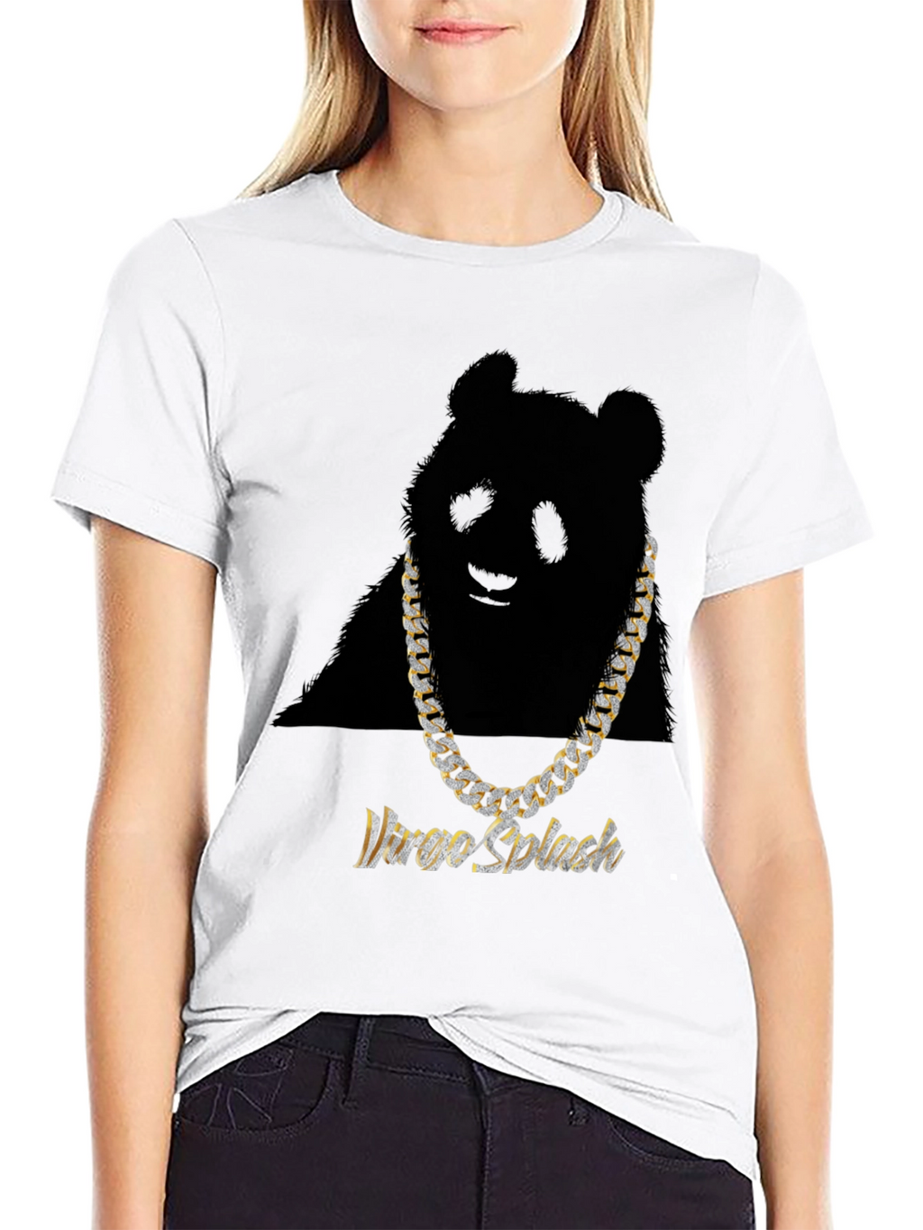 Panda Bling Graphic Tee