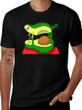 Yoga Avocado Black T-Shirt