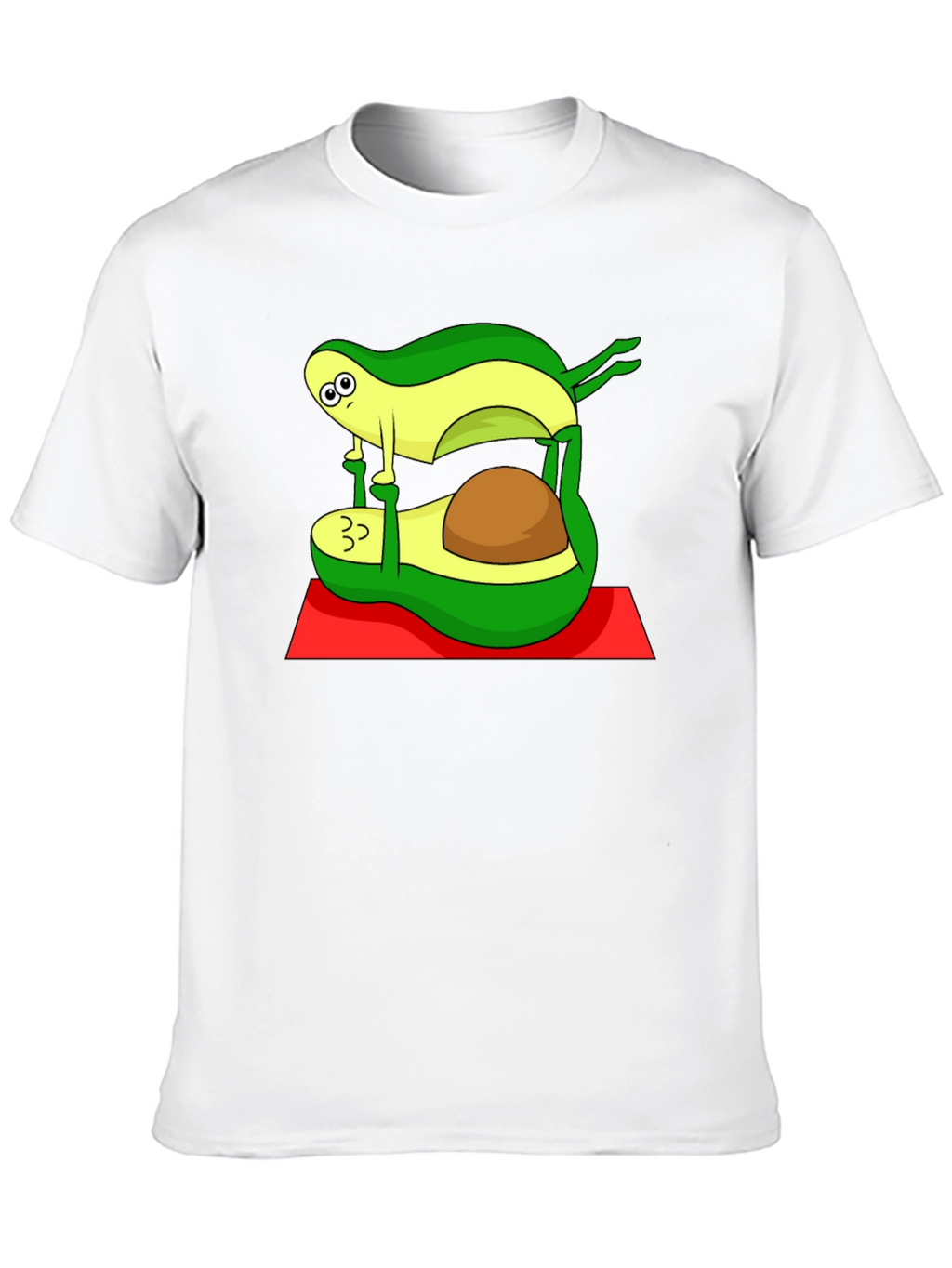 Yoga Avocado Black T-Shirt