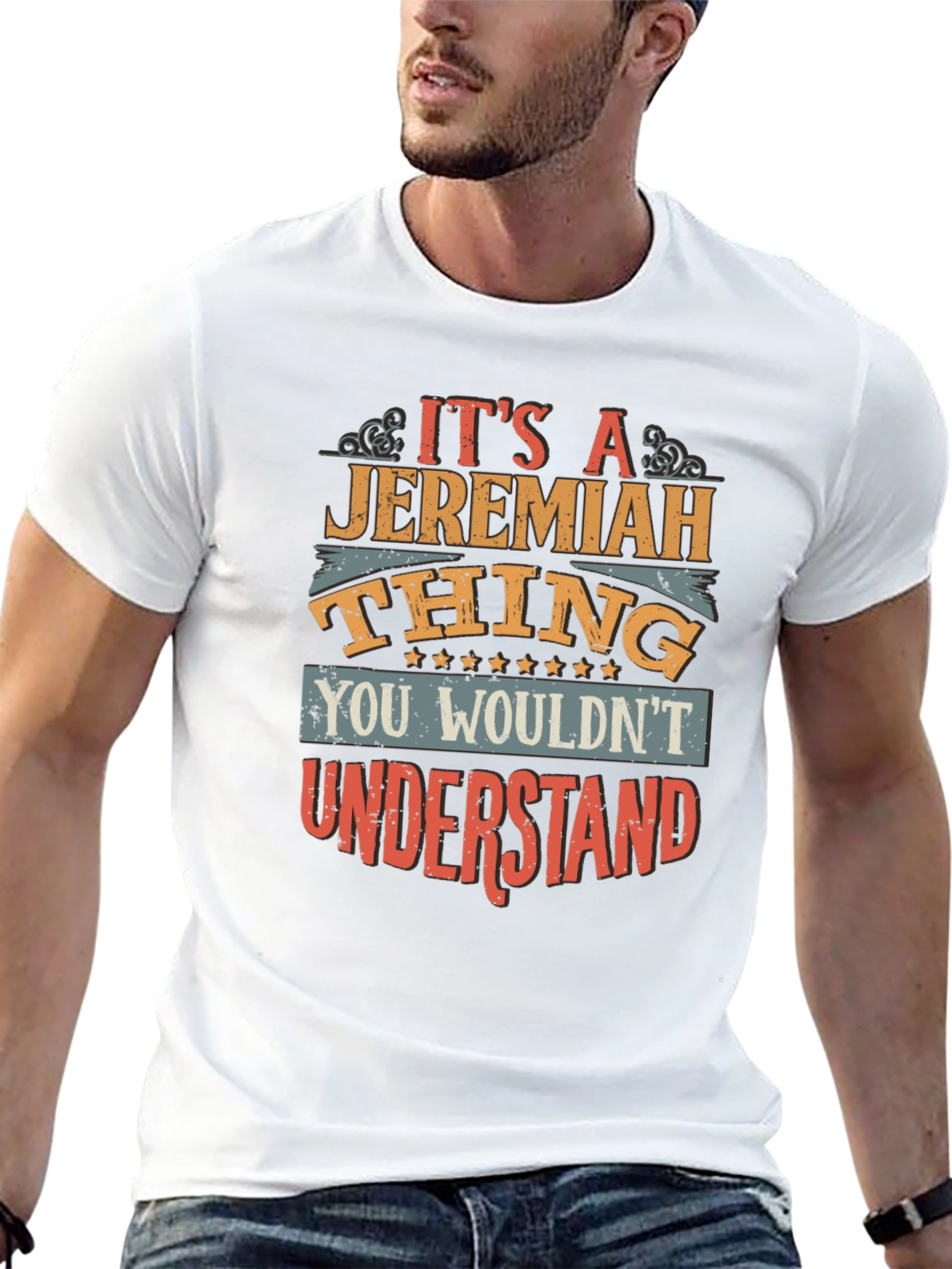 Jeremiah Thing T-Shirt - Funny Personalized Name Tee
